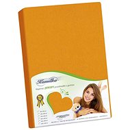 Bellatex Jersey - 100 × 200 cm - orange - Bedsheet