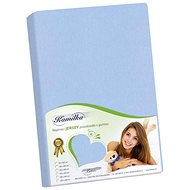 Bellatex Jersey - 120 × 200 cm - light blue - Bedsheet
