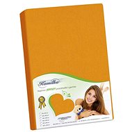 Bellatex Jersey - 140 × 200 cm - orange - Bedsheet