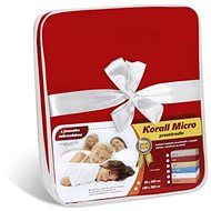 Bellatex Korall micro - 180 × 200 cm -. red - Bedsheet