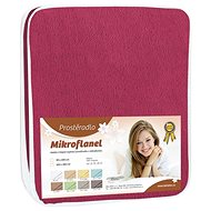 Bellatex Korall micro - 90 × 200 cm - strawberry - Bedsheet