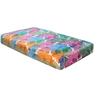 Bellatex Microflannel patterned - 90 × 200 cm - rainbow leaves - Bedsheet