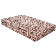 Bellatex Microflannel patterned - 90 × 200 cm - cashmere - brown - Bedsheet