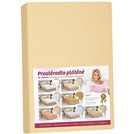 Bellatex Linen - 90 × 200 cm - ochre - Bedsheet