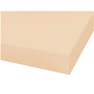 Bellatex Satin - 90 × 200 cm - beige - Bedsheet