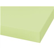 Bellatex Satin - 90 × 200 cm - green - Bedsheet
