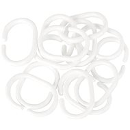 Bellatex Rings for shower curtain - white - Rings