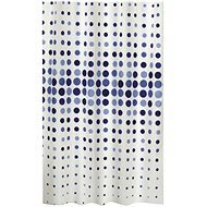 Bellatex Bathroom curtains - 180 × 200 cm - blue dots - Shower Curtain