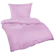 Bellatex Krepové - 140 × 200, 70 × 90 cm - jednobarevné fialová - Bed Linen