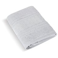 Bellatex Terry Mosaic - Towel 123/042 - 50 × 100 cm - light grey - Towel