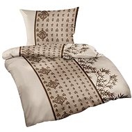 Bellatex Bavlněné - 140 × 220, 70 × 90 cm - béžový rákos - Bed Linen