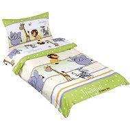 Bellatex Agata - 90 × 135, 45 × 60 cm - Safari green - Children's Bedding