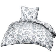 Bellatex Bavlněný satén - 140 × 200, 70 × 90 cm - šedá růže - Bed Linen