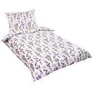 Bellatex Cotton - 140 × 200, 70 × 90 cm - lavender - Bed Linen