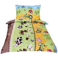 Bellatex Cotton Junior - 140 × 200, 70 × 90 cm - farm - Bed Linen