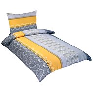 Bellatex Crepe - 140 × 200, 70 × 90 cm - rings - Bed Linen