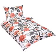 Bellatex Bavlněné - 140 × 220, 70 × 90 cm - pivoňka - Bed Linen