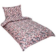 Bellatex Krepové - 140 × 200, 70 × 90 cm - jiřina lososovošedá - Bed Linen