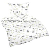 Bellatex Krepové - 140 × 220, 70 × 90 cm - hvězdičky - Bed Linen