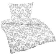 Bellatex Krepové - 140 × 200, 70 × 90 cm - šedé chmýří - Bed Linen