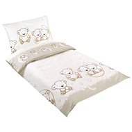 Bellatex Agata - 90 × 135, 45 × 60 cm - Teddy Bear beige - Children's Bedding