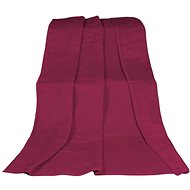 Bellatex KIRA PLUS - 150 × 200 cm - vínová - Blanket