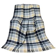 Bellatex ZORA - 150 × 200 cm - kostka béžovošedá - Blanket