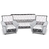 Bellatex Karmela PLUS 2+1 - 150 × 200 cm + 2x 65 × 150 cm - feather - Blanket