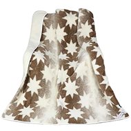 Bellatex Evropské merino DUO 450g/m2 - 155 × 200 cm - hvězdička - Blanket