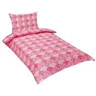 BELLATEX s.r.o. Povlečení bavlna 90/437 N orient červenobílý 140 × 200, 70 × 90 - Bed Linen