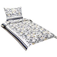 Bellatex s.r.o. Povlečení krep 80/826 šedý lupínek 140x220, 70x90 - Povlečení