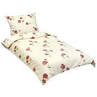 Bellatex s. r. o. Linen crepe 80/110 rosettes 140x200, 70x90 - Bed Linen