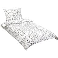 Bellatex s. r. o. Linen crepe 80/409 flowering branches - Bed Linen