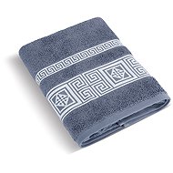 Bellatex Terry Greek Collection - Towel 157/042 - 70 × 140 cm - grey blue - Bath Towel