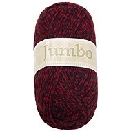 Bellatex s. r. o. Jumbo yarn 100g - 934+901 red and black - Yarn