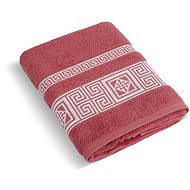 Bellatex Terry Greek Collection - Towel 157/062 - 70 × 140 cm - terracotta - Towel