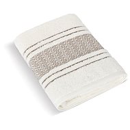 Bellatex Terry Mosaic - Towel 124/008 - 70 × 140 cm - cream - Towel