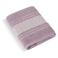 Bellatex Terry Mosaic - Towel 124/013 - 70 × 140 cm - old pink - Towel