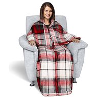 BELLATEX s.r.o. KORALL MICRO 150x200 TP 7749/414 červené čtverce - Blanket