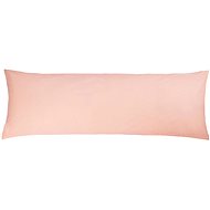 Bellatex Cover - Spare husband pillow 50 × 145 cm 90/007 - uni salmon - Pillowcase