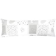 Bellatex Cover - Spare husband pillow 50 × 145 cm 90/108 - heart patchwork - Pillowcase