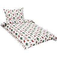 Bellatex Linen cotton 90/CH18 gingerbread 140 × 200, 70 × 90 cm - Bed Linen