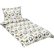 Bellatex Linen cotton 90/CH27 Christmas time 140 × 200, 70 × 90 cm - Bed Linen