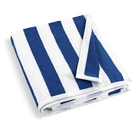 Bellatex Terry beach towels - 100 × 150 cm - white and blue - Bath Towel