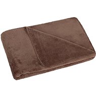 Bellatex Koral micro 1014/018 75 × 100 cm tm.hnědá  - Blanket