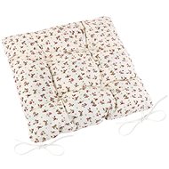 Bellatex Adéla quilted - 40 × 40 cm, quilted - rose - Pillow Seat
