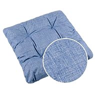 Bellatex Adéla quilted - 40 × 40 cm, quilted - light blue uni-effect overcast - Pillow Seat