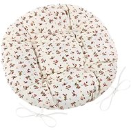 Bellatex Adéla quilted round - diameter 40 cm - rose - Pillow Seat