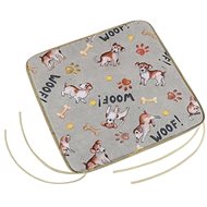 Bellatex EMA plain - 40 × 40 cm, plain - dog - Pillow Seat