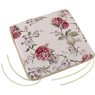 Bellatex EMA plain - 40 × 40 cm, plain - rose burgundy - Pillow Seat